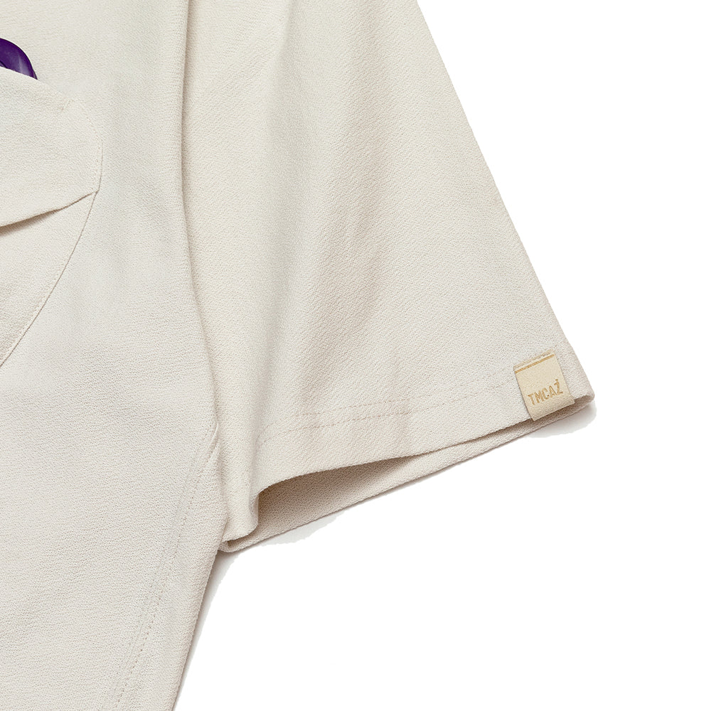 TMCAZ - 3D Dual-Pocket Tee - T165 / White Onyx