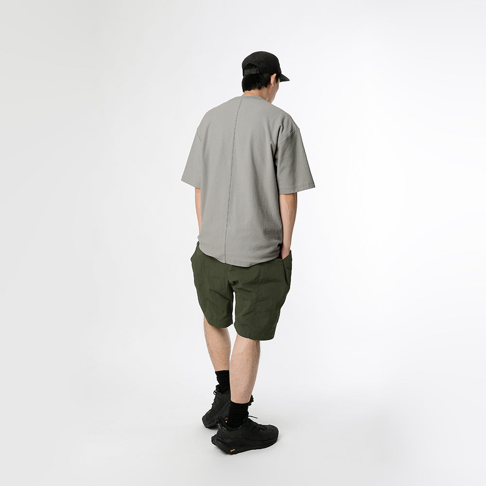 TMCAZ - 3D Dual-Pocket Tee - T166 / Stone grey