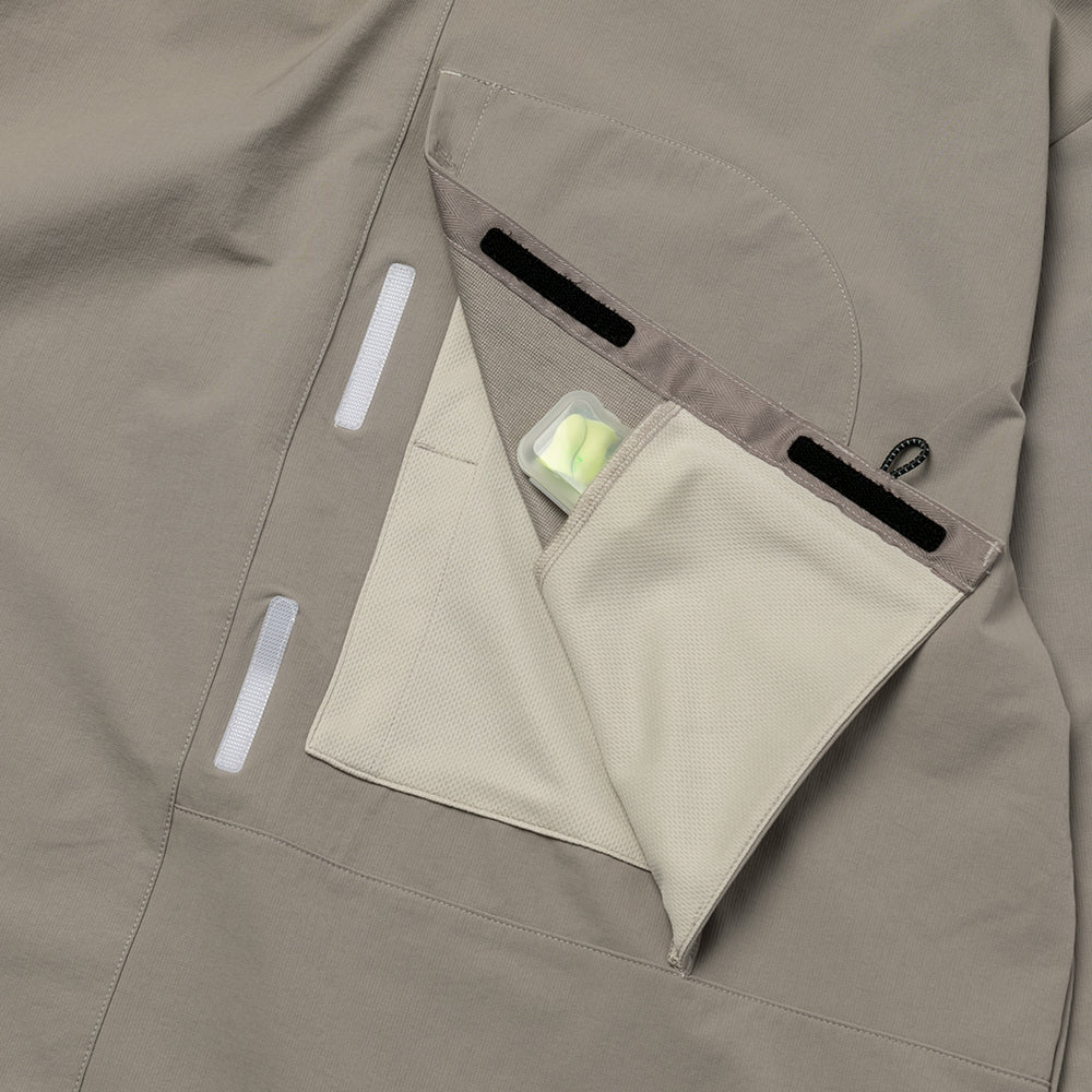 TMCAZ - Double Layer Hem Sweat Crewneck - / H65 - Tan