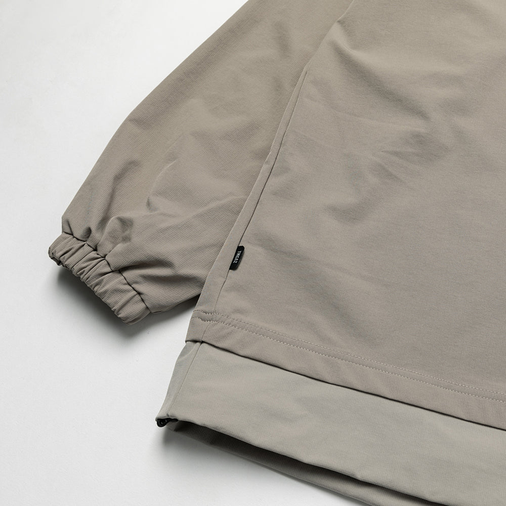 TMCAZ - Double Layer Hem Sweat Crewneck - / H65 - Tan