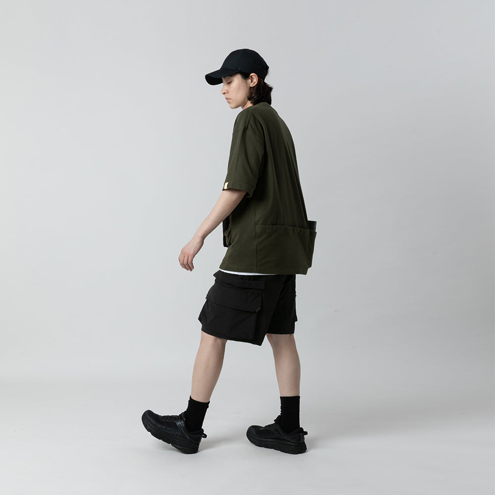 TMCAZ - 3D Pocket Utility Shorts - / P109 - Black