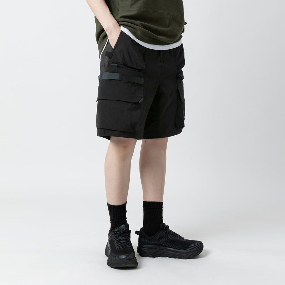 TMCAZ - 3D Pocket Utility Shorts - / P109 - Black