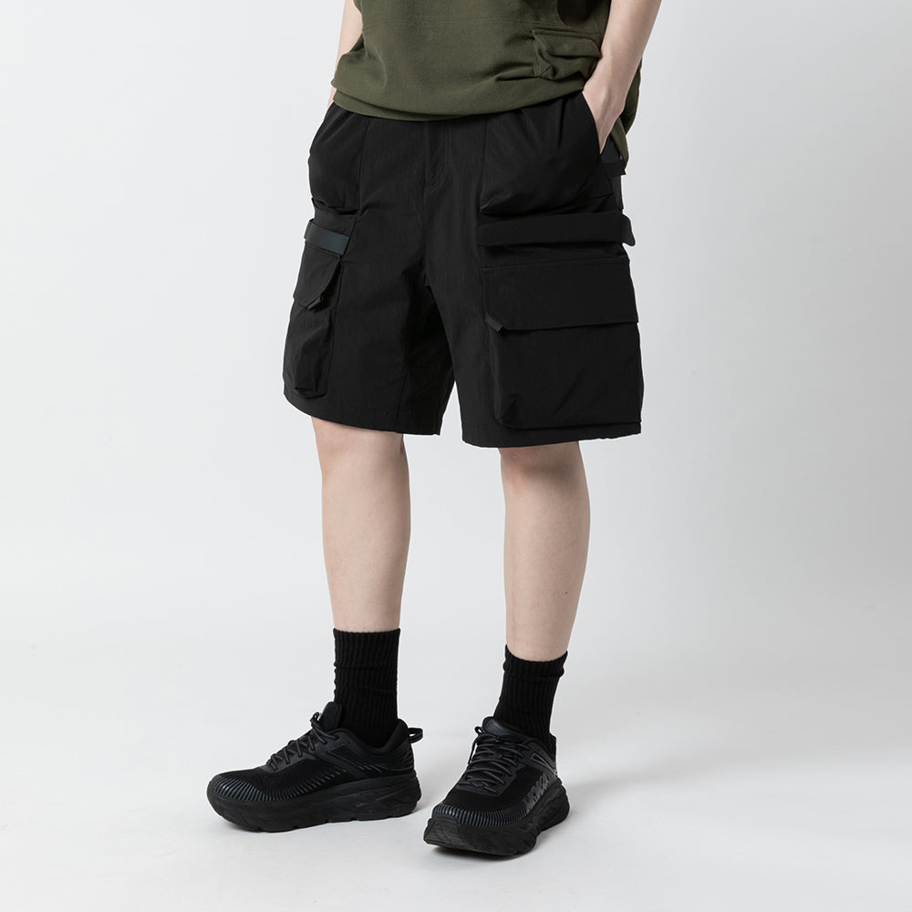 TMCAZ - 3D Pocket Utility Shorts - / P109 - Black