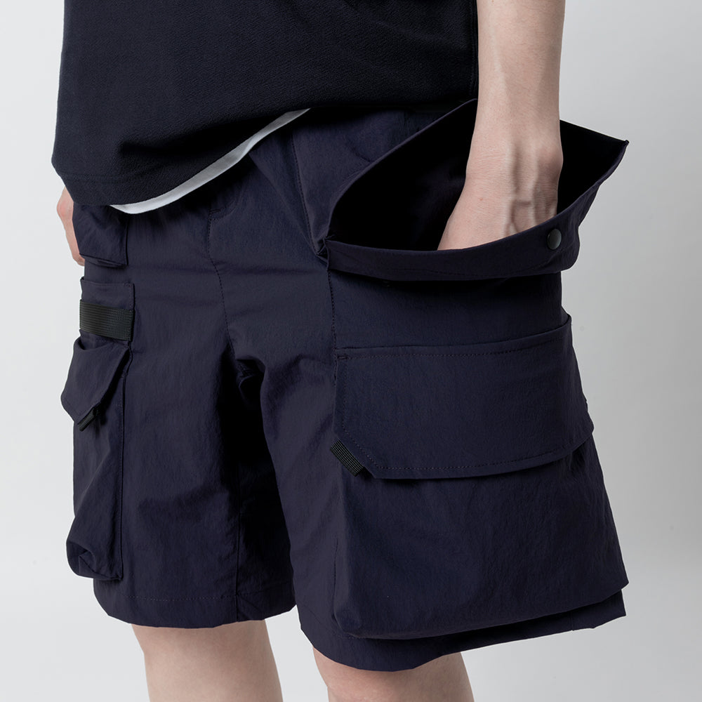 TMCAZ - 3D Pocket Utility Shorts - / P111 - Navy