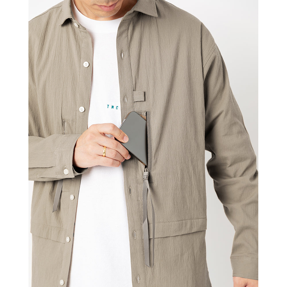 TMCAZ - Wide Spread Collar Shirt - / S53