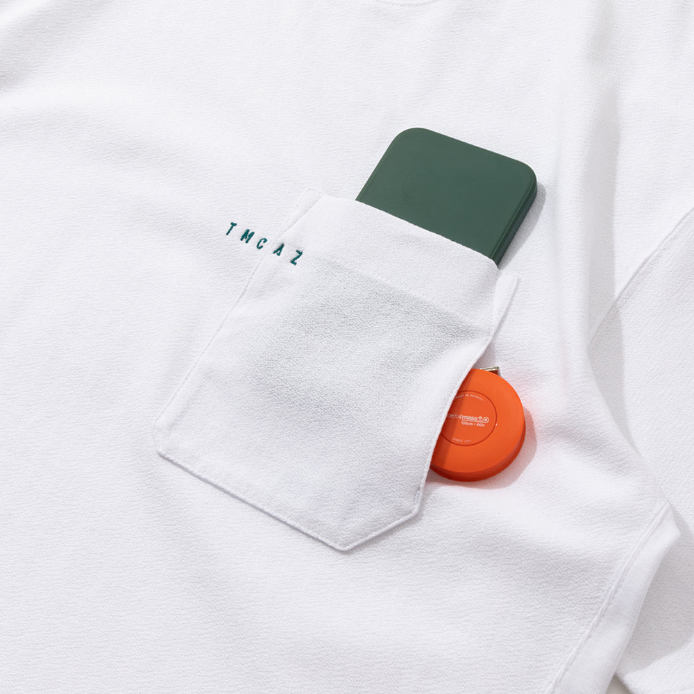 TMCAZ - Pocket Tee - / T153 - White