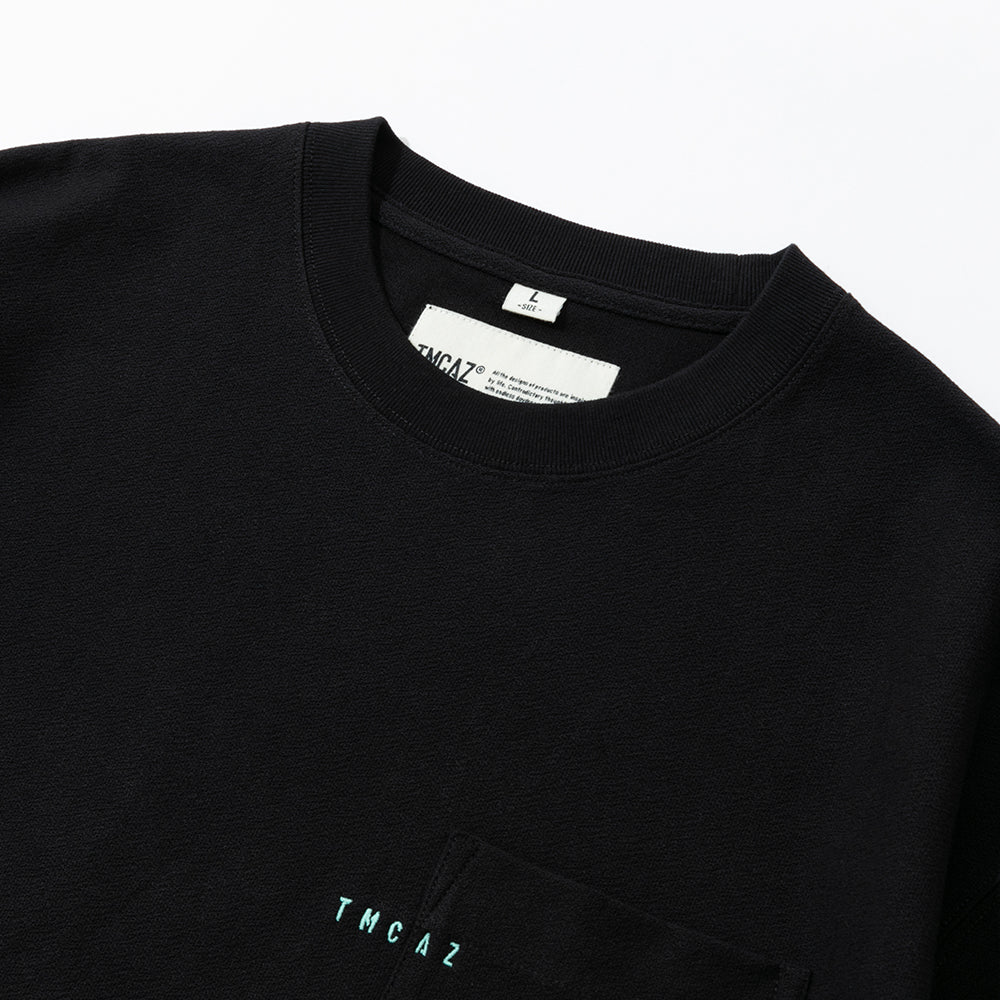 TMCAZ - Pocket Tee - / T154 - Black