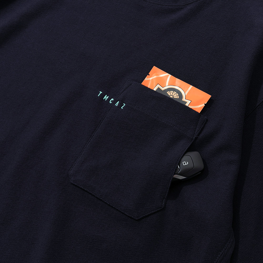 TMCAZ - Pocket Tee - / T155 - Navy