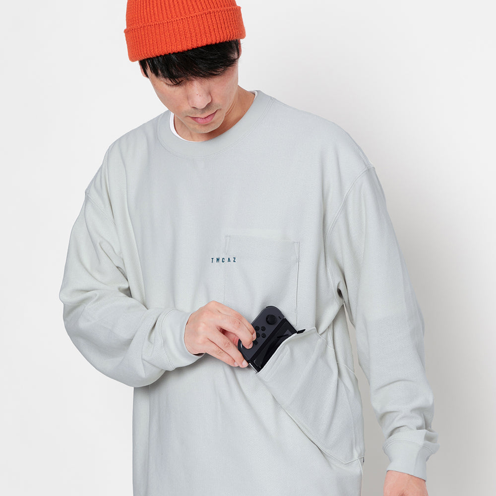 TMCAZ – LS Pocket Tee - / T161 - Foggy Dew