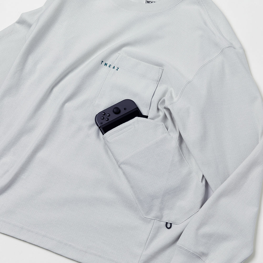 TMCAZ – LS Pocket Tee - / T161 - Foggy Dew