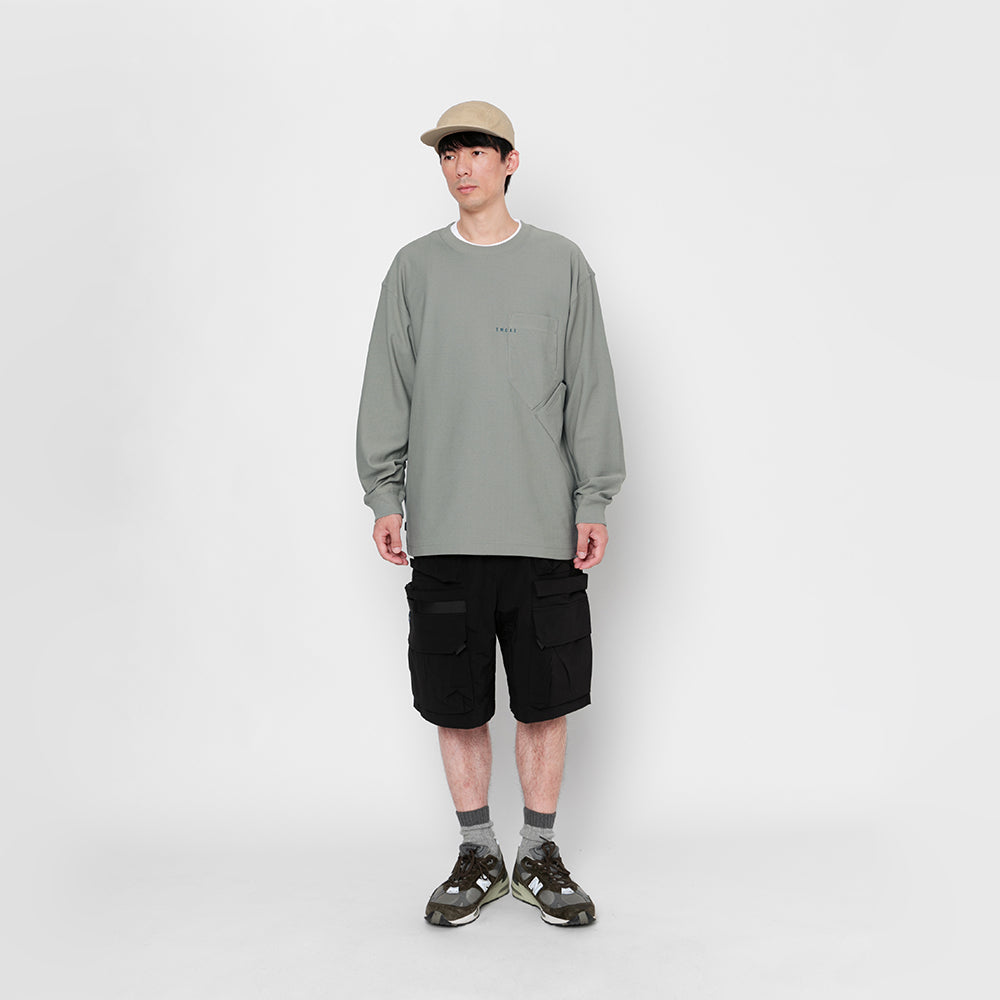 TMCAZ - LS Pocket Tee - / T162 - Seagrass
