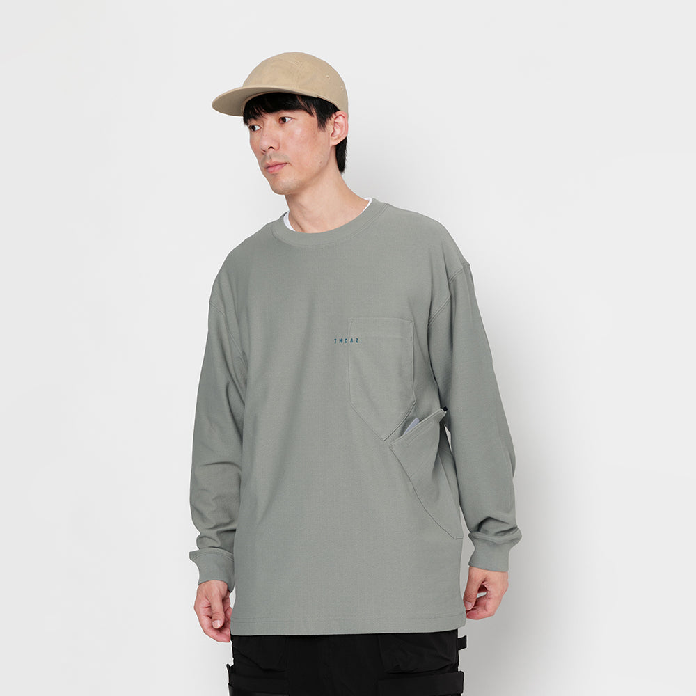 TMCAZ - LS Pocket Tee - / T162 - Seagrass