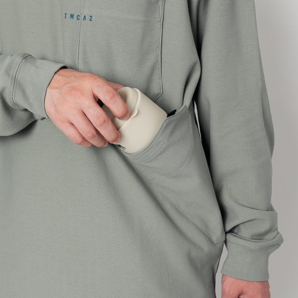 TMCAZ - LS Pocket Tee - / T162 - Seagrass
