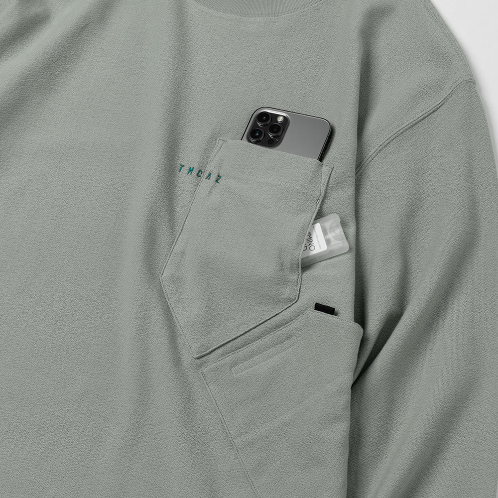 TMCAZ - LS Pocket Tee - / T162 - Seagrass