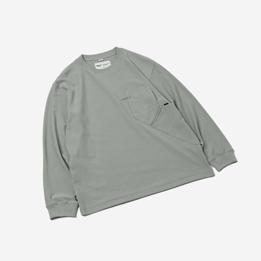 TMCAZ - LS Pocket Tee - / T162 - Seagrass