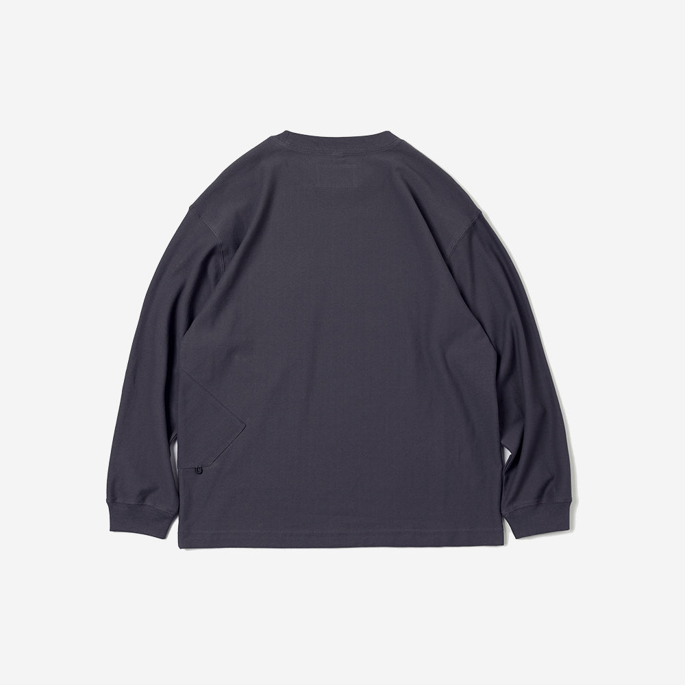 TMCAZ - LS Pocket Tee - / T163 - Anthracite