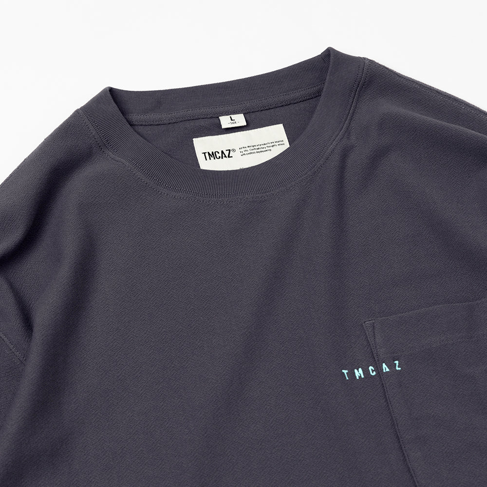 TMCAZ - LS Pocket Tee - / T163 - Anthracite