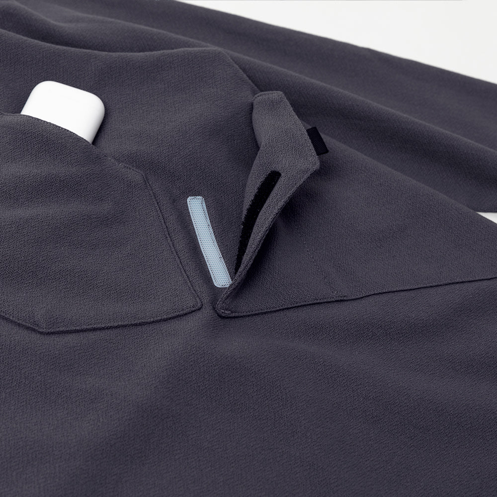 TMCAZ - LS Pocket Tee - / T163 - Anthracite