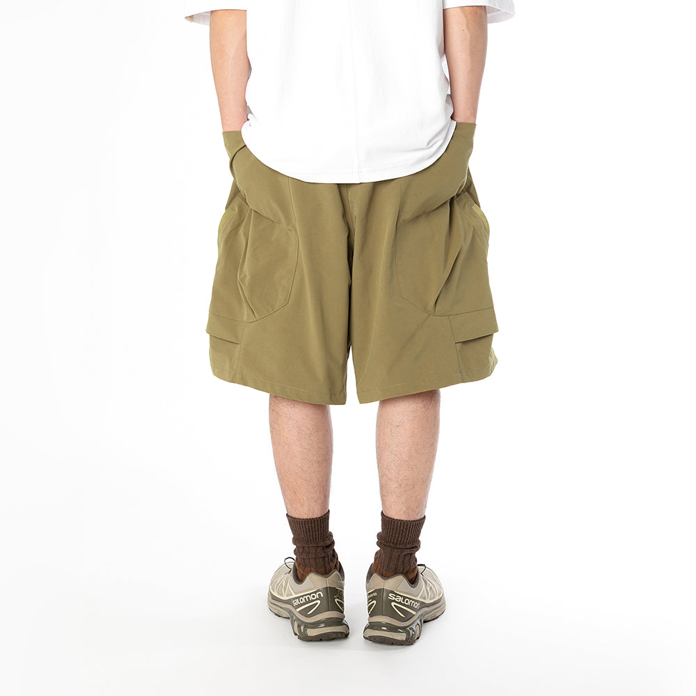 TMCAZ - Loose camp shorts - P121 / Khaki