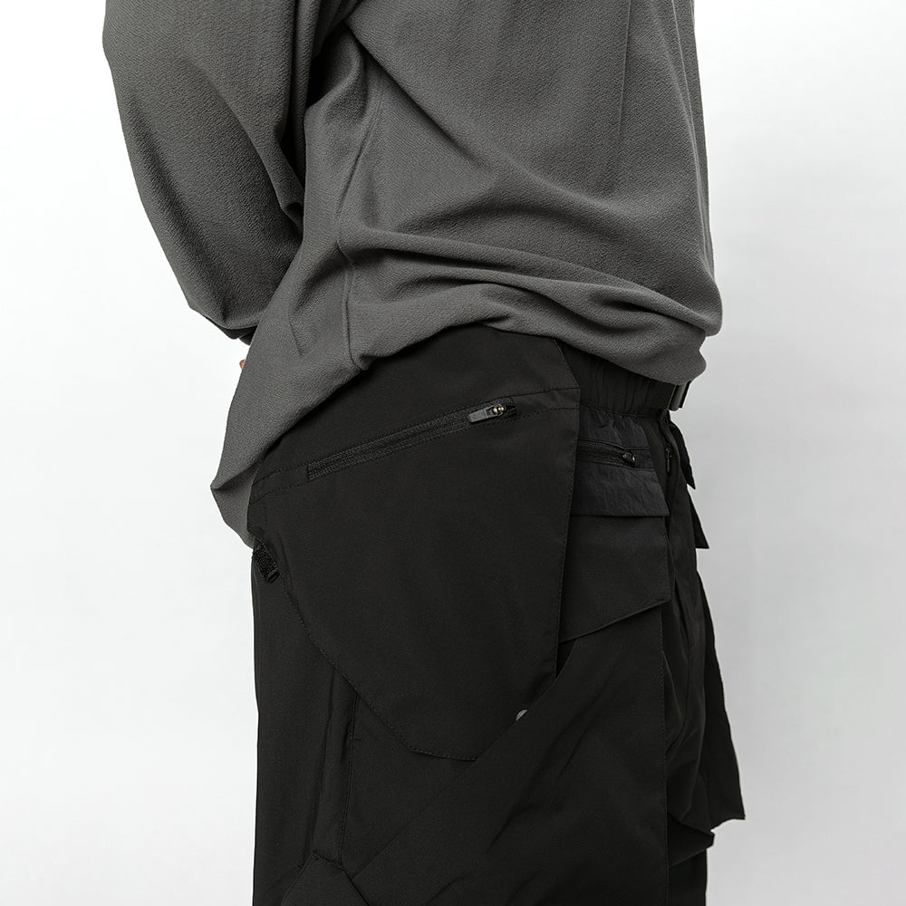 TMCAZ - Architectural shape Hiking Pant RX4 - P122 - Black