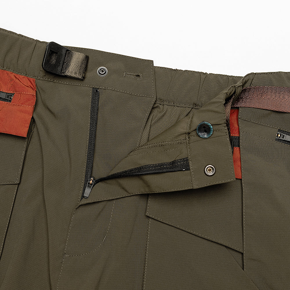 TMCAZ - Architectural shape Hiking Pant RX4 - P123 - Brown