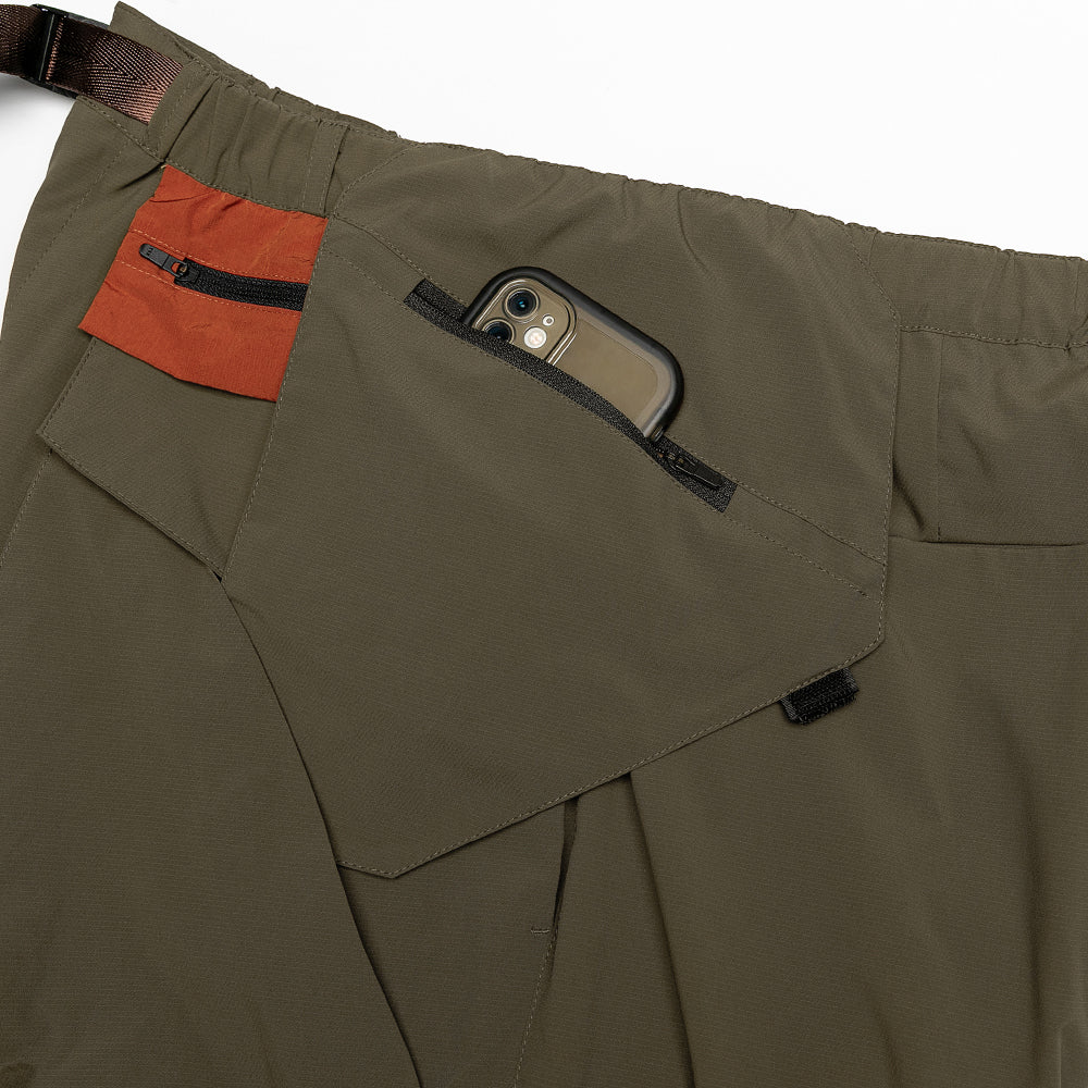 TMCAZ - Architectural shape Hiking Pant RX4 - P123 - Brown