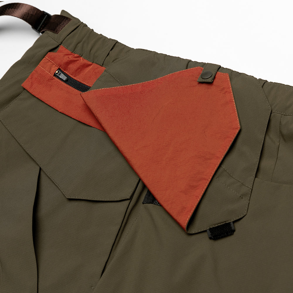 TMCAZ - Architectural shape Hiking Pant RX4 - P123 - Brown