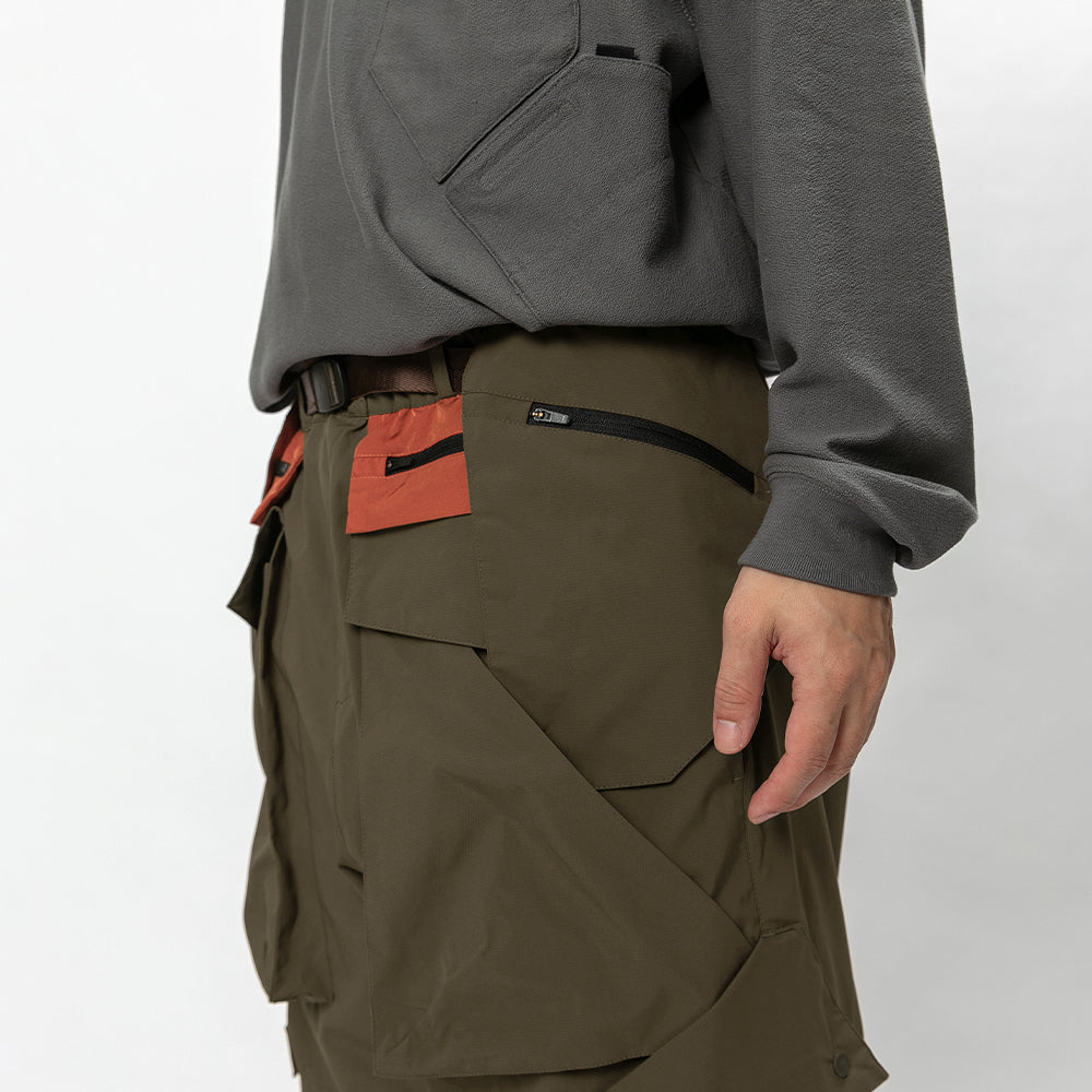 TMCAZ - Architectural shape Hiking Pant RX4 - P123 - Brown