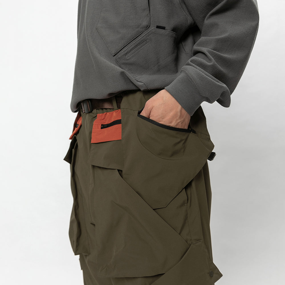 TMCAZ - Architectural shape Hiking Pant RX4 - P123 - Brown