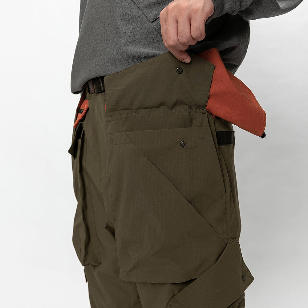 TMCAZ - Architectural shape Hiking Pant RX4 - P123 - Brown