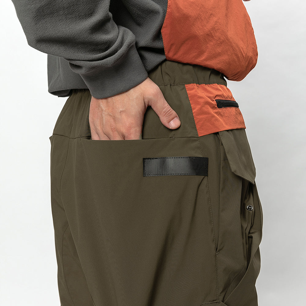 TMCAZ - Architectural shape Hiking Pant RX4 - P123 - Brown