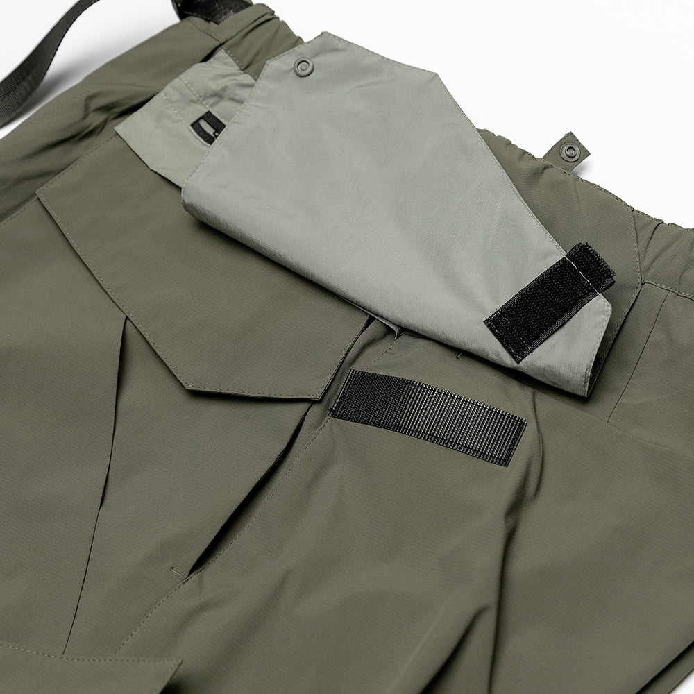 TMCAZ - Architectural shape Hiking Pant RX4 - P124 - Moss Grey