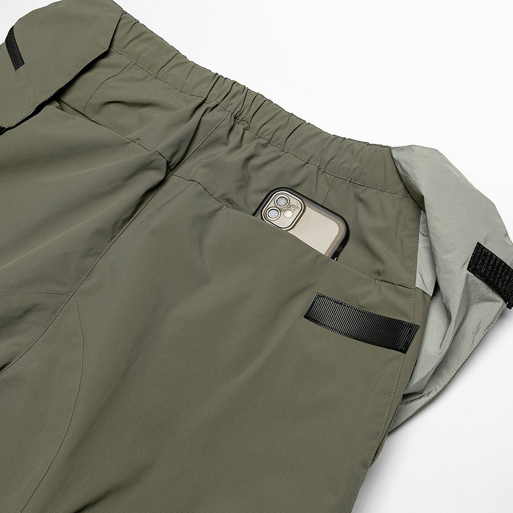 TMCAZ - Architectural shape Hiking Pant RX4 - P124 - Moss Grey