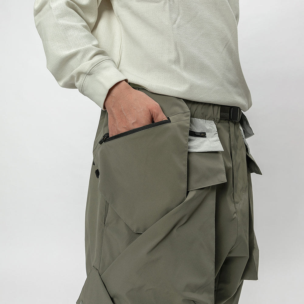 TMCAZ - Architectural shape Hiking Pant RX4 - P124 - Moss Grey