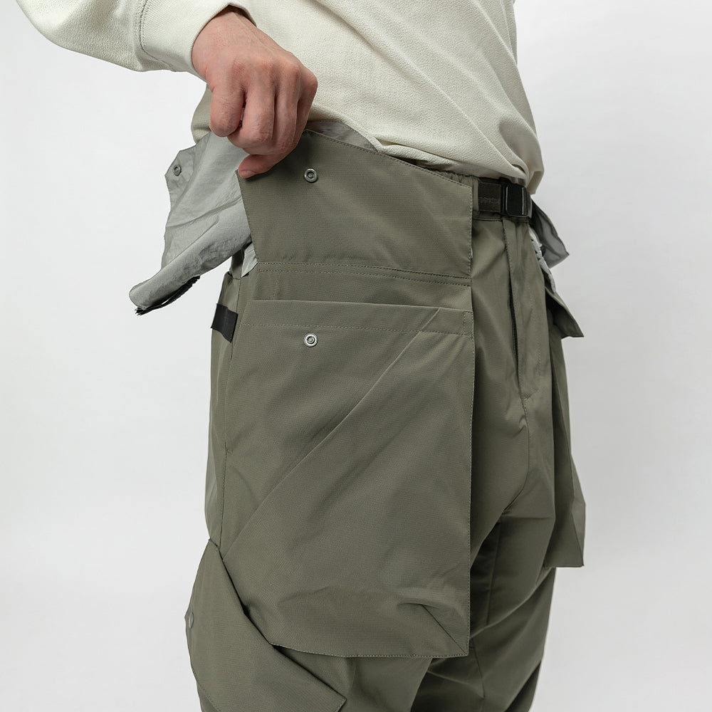 TMCAZ - Architectural shape Hiking Pant RX4 - P124 - Moss Grey