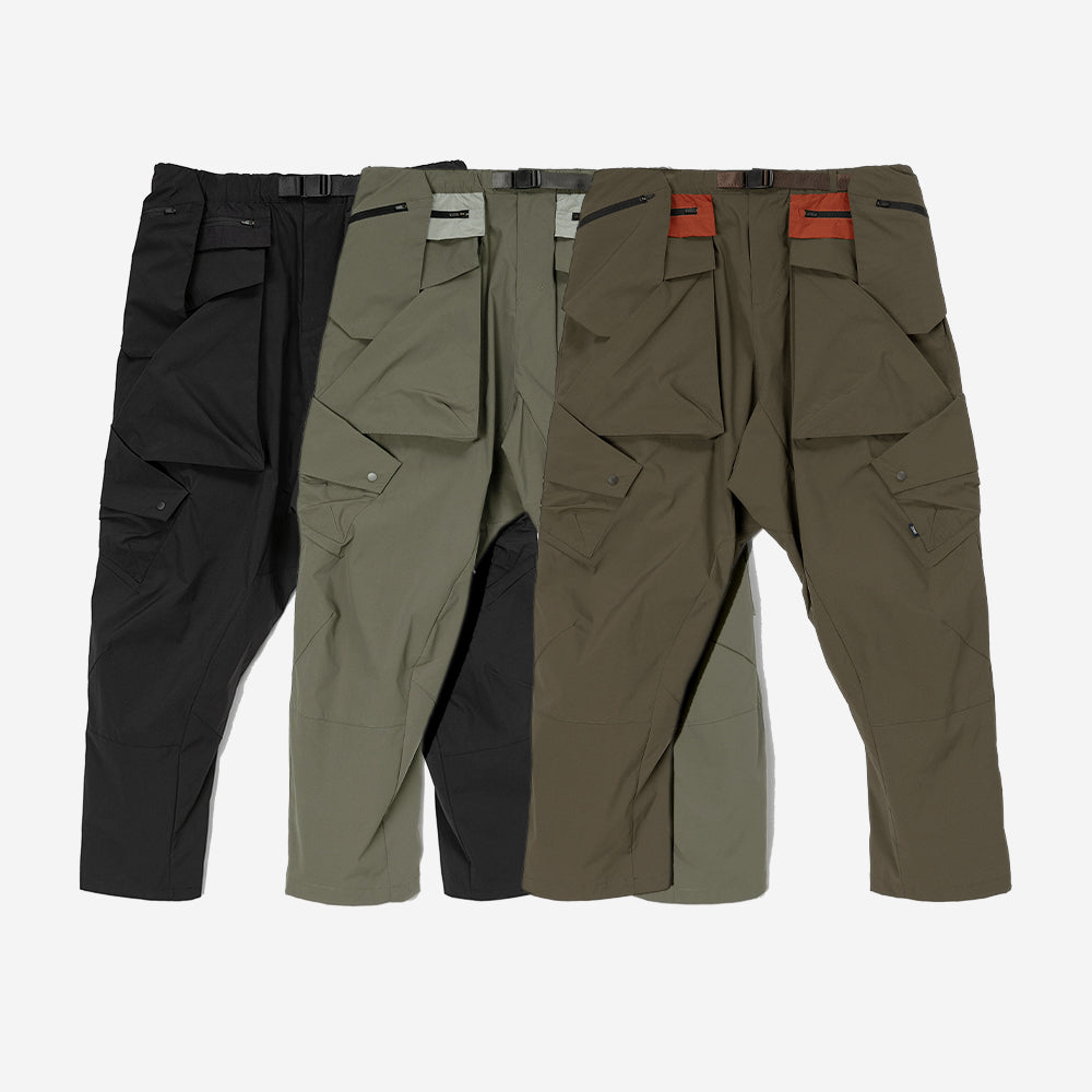 TMCAZ - Architectural shape Hiking Pant RX4 - P123 - Brown