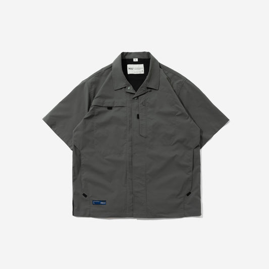 TMCAZ - Open Collar Shirt - S49/Green