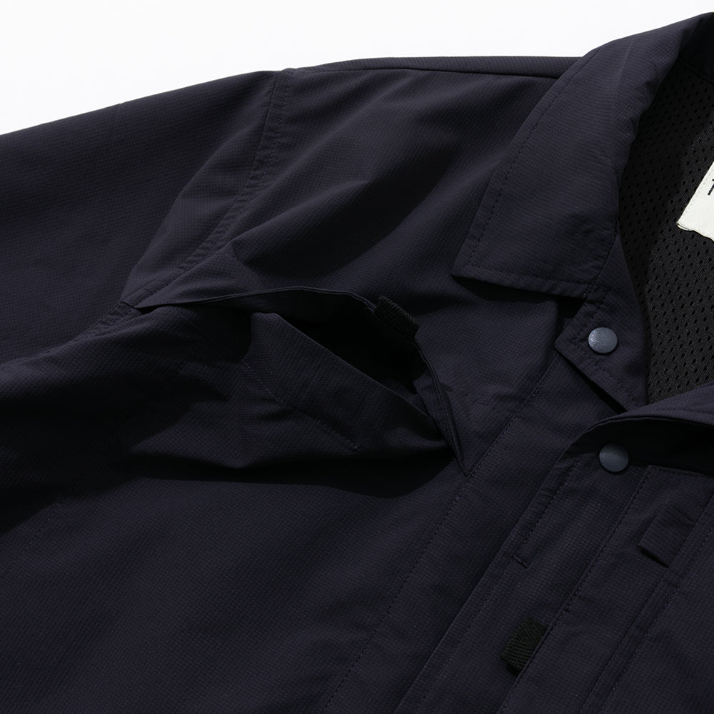 TMCAZ - Open Collar Shirt - S50/Navy