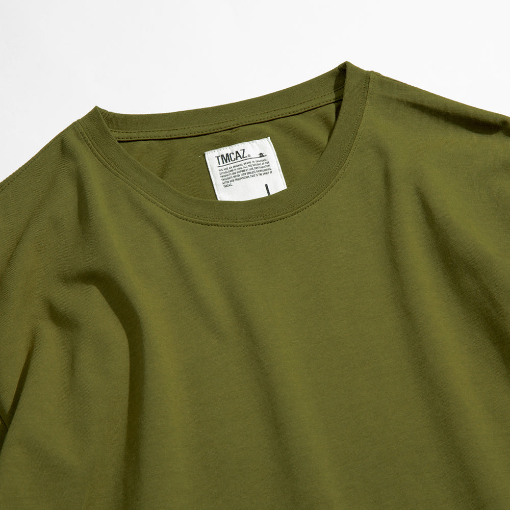 TMCAZ - Heavy Industry Pocket Tee - T100 - Olive