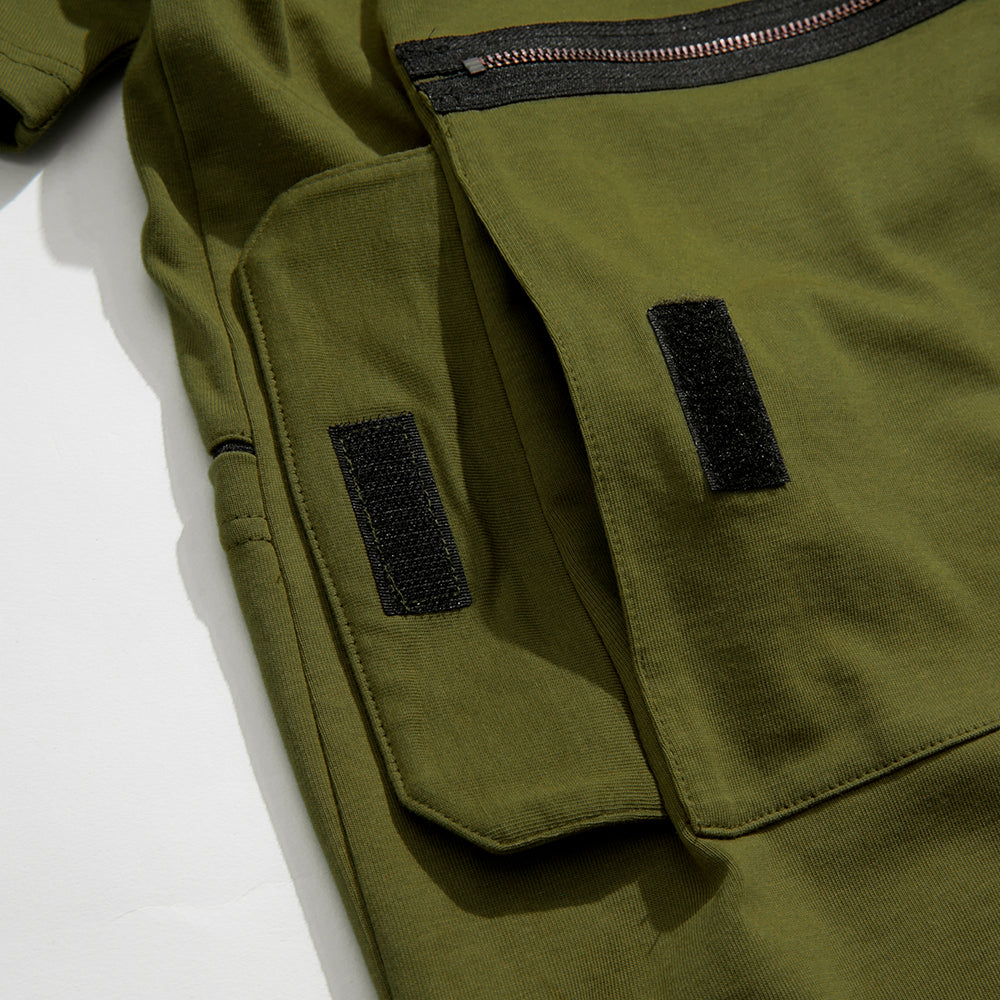 TMCAZ - Heavy Industry Pocket Tee - T100 - Olive