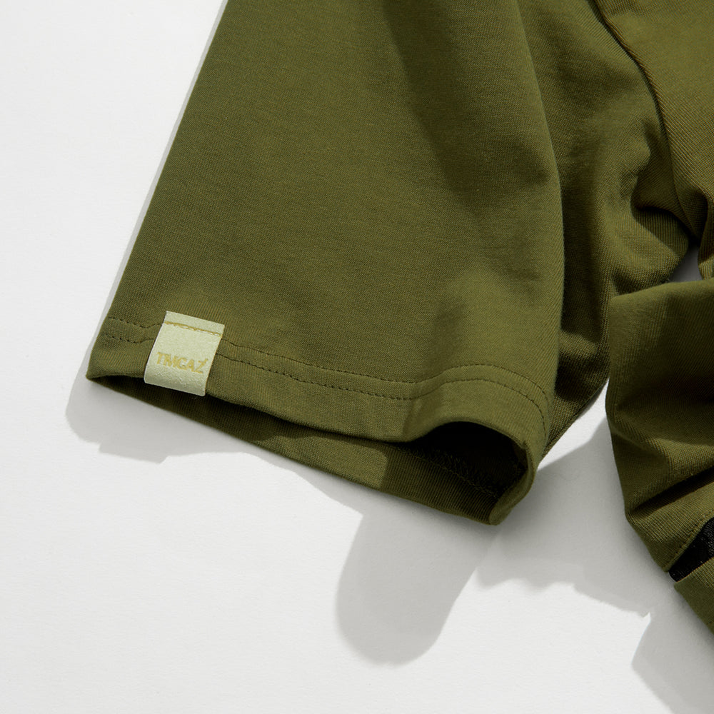TMCAZ - Heavy Industry Pocket Tee - T100 - Olive