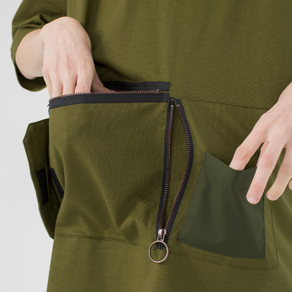 TMCAZ - Heavy Industry Pocket Tee - T100 - Olive