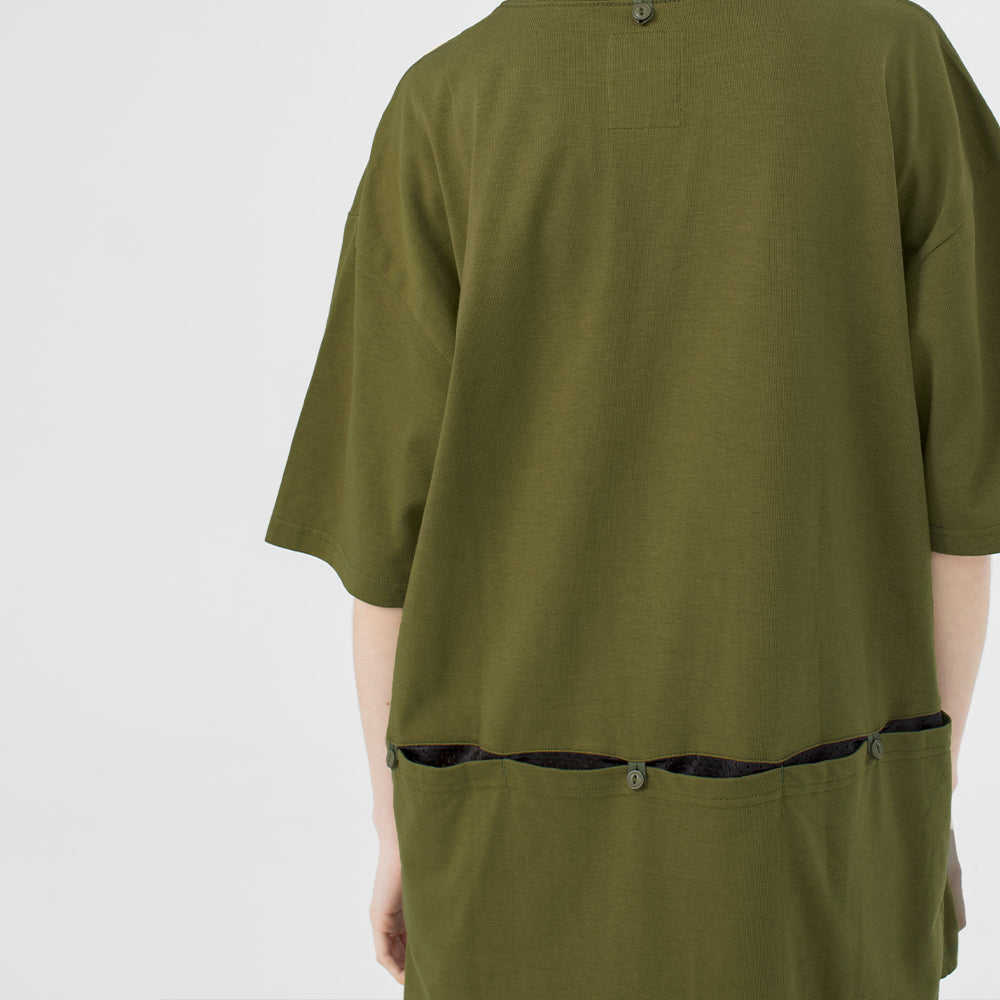 TMCAZ - Heavy Industry Pocket Tee - T100 - Olive