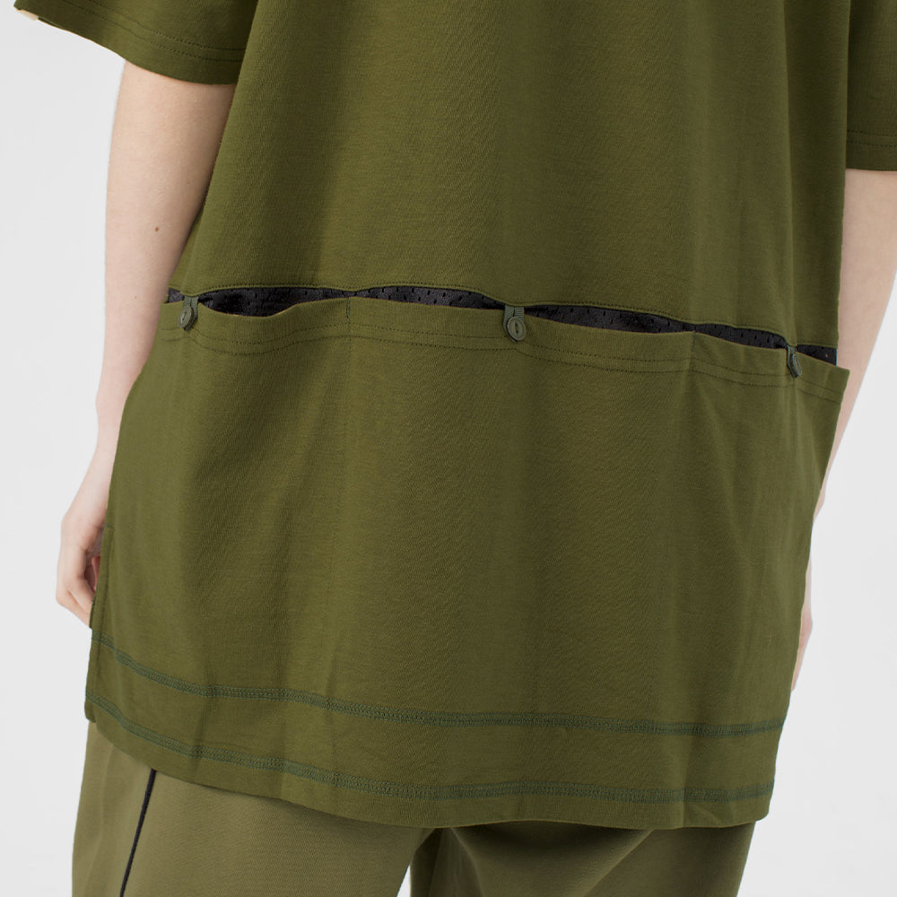 TMCAZ - Heavy Industry Pocket Tee - T100 - Olive