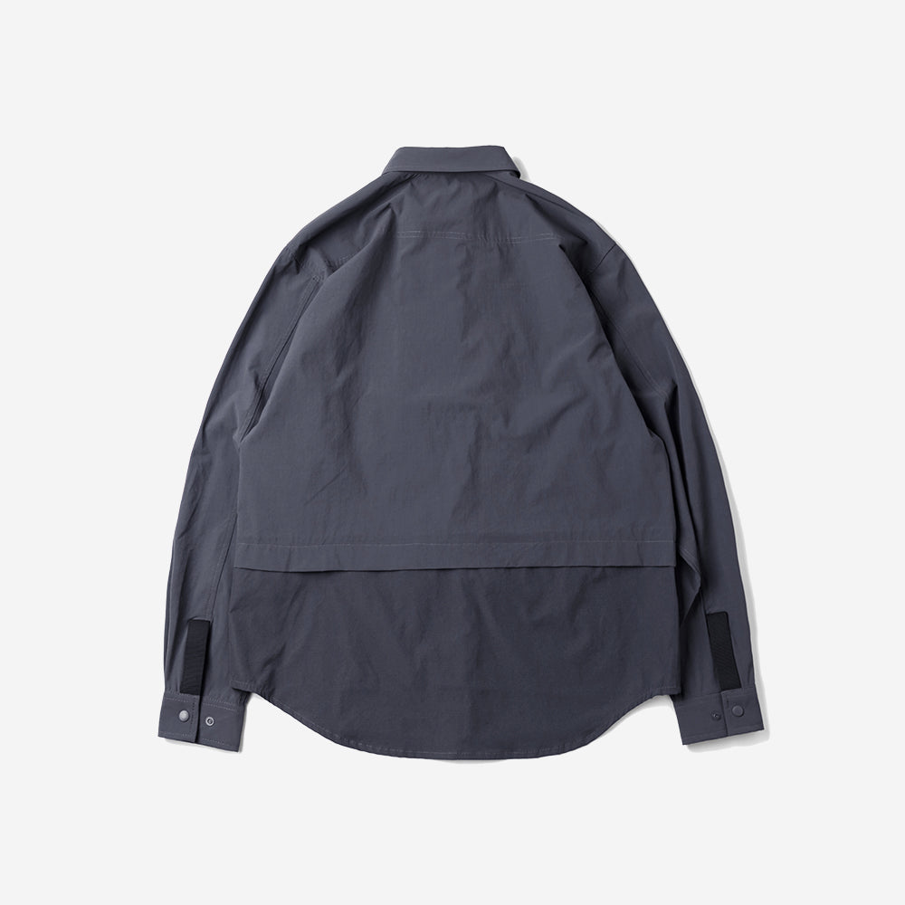 TMCAZ - 4way Stretch Work Shirt Jacket – /C33 - Anthracite + Grey