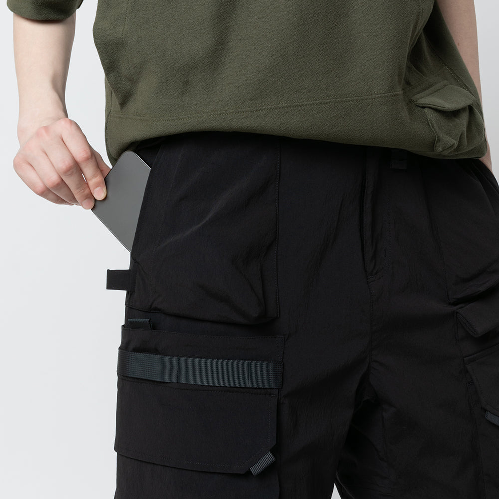 TMCAZ - 3D Pocket Utility Shorts - / P109 - Black